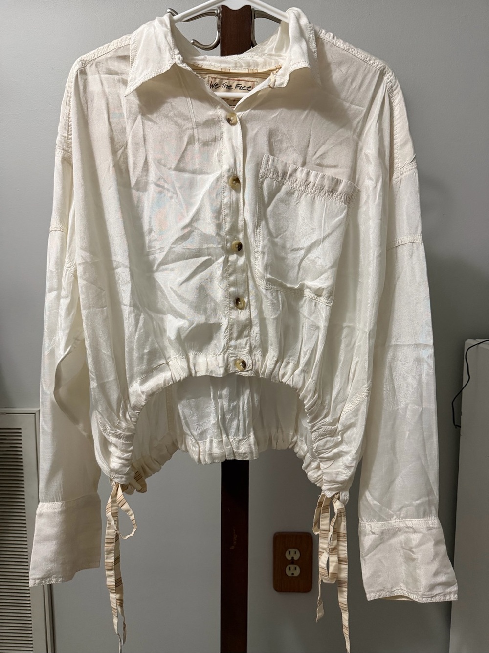 We The Free Ivory Blouse